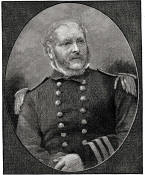 Rear-Admiral John A. Winslow, Captain of the Kearsarge. (From a photograph taken soon after the fight, in possession of Paymaster-General J. A. Smith, U. S. N.)